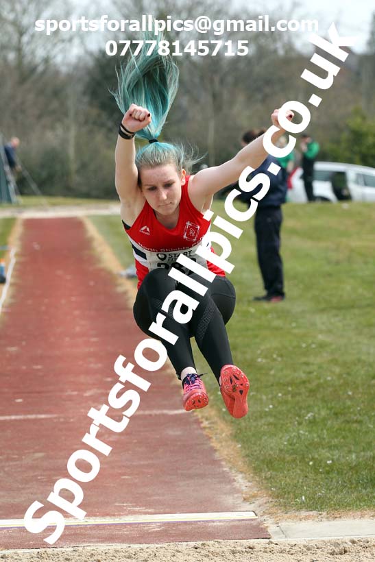 Long jump, 2021 NECAA Open Graded Meeting, Morpeth. Photo: David T. Hewitson/Sports for All Pics